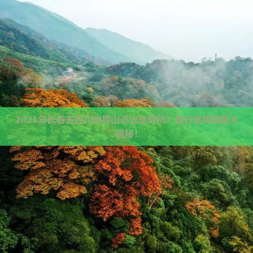 长春去四川峨眉山必去地