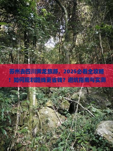苏州去四川黄龙旅游