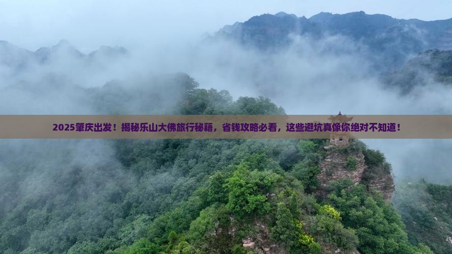 肇庆去四川乐山大佛攻略