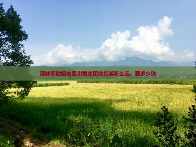 锡林郭勒盟去四川黄龙团体旅游