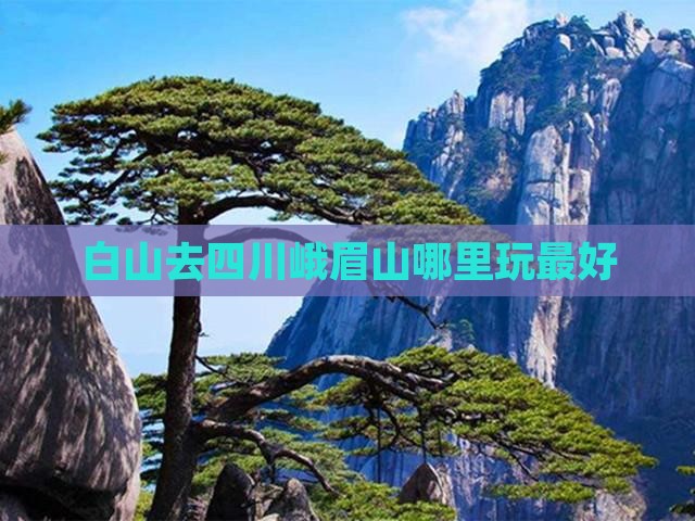 白山去四川峨眉山哪里玩
