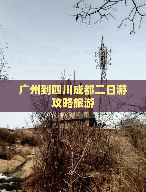 广州到四川成都二日游