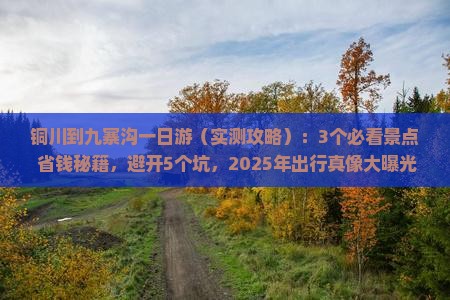 铜川到四川九寨沟一日