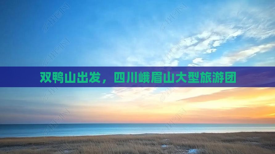 双鸭山到四川峨眉山大型旅游团