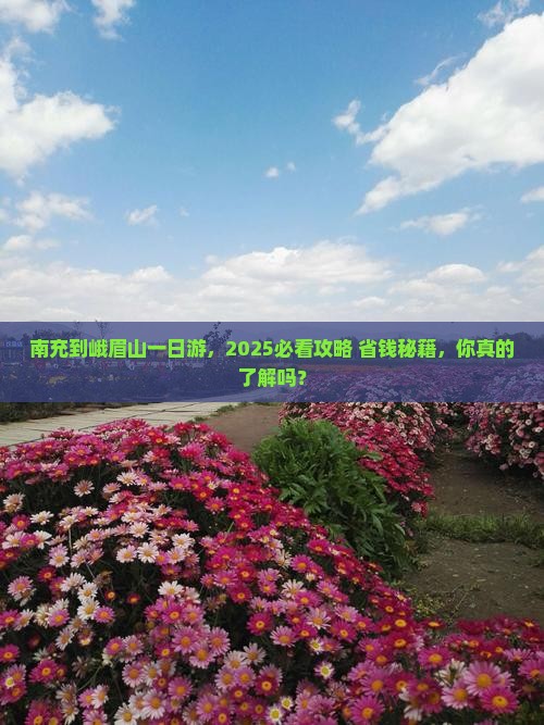 南充到四川峨眉山一日