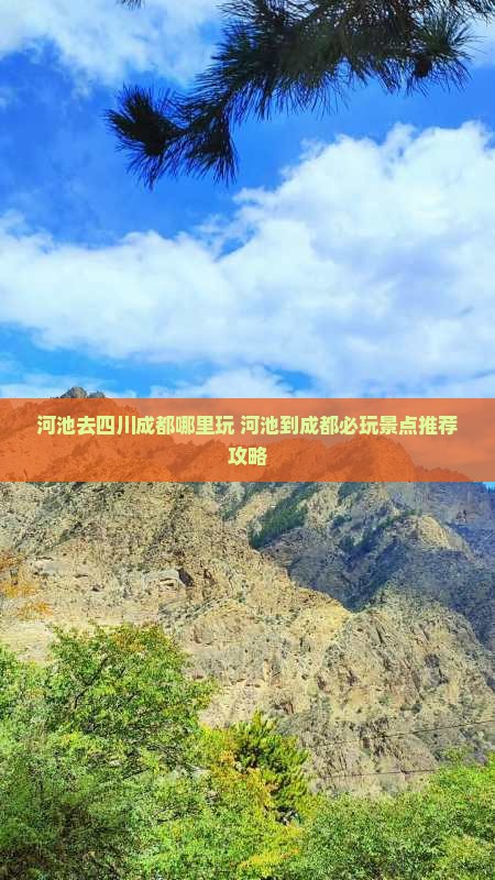 河池去四川成都哪里玩