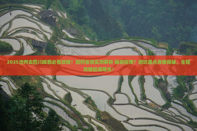 沧州去四川成都攻略