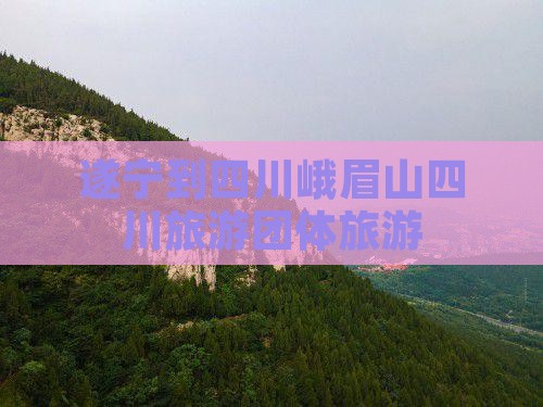 遂宁到四川峨眉山团体旅游