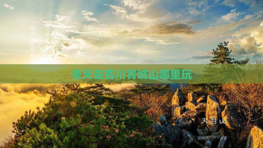 冬天去四川青城山哪里玩