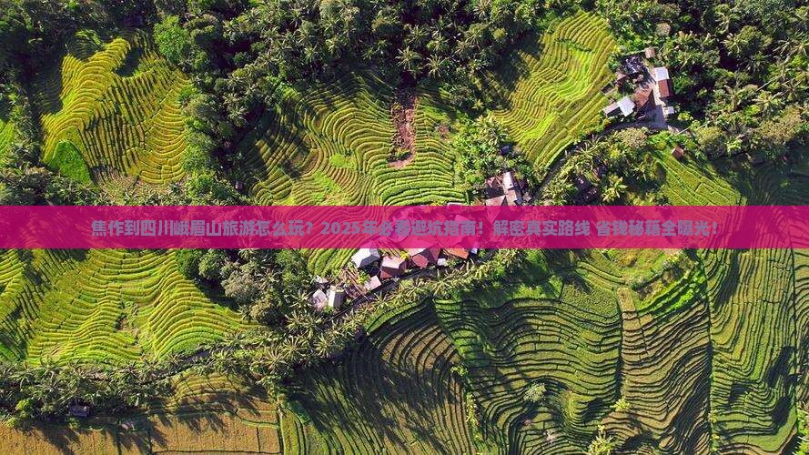 焦作到四川峨眉山旅游