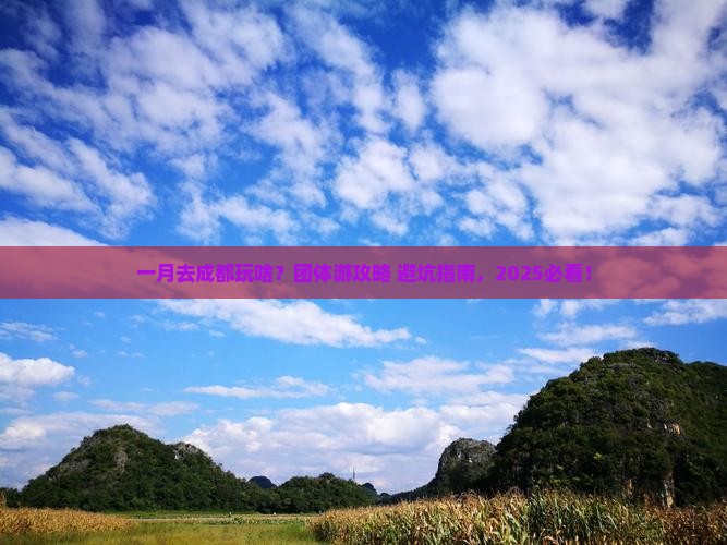 一月到四川成都团体旅游
