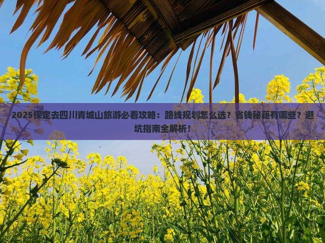 保定去四川青城山旅游