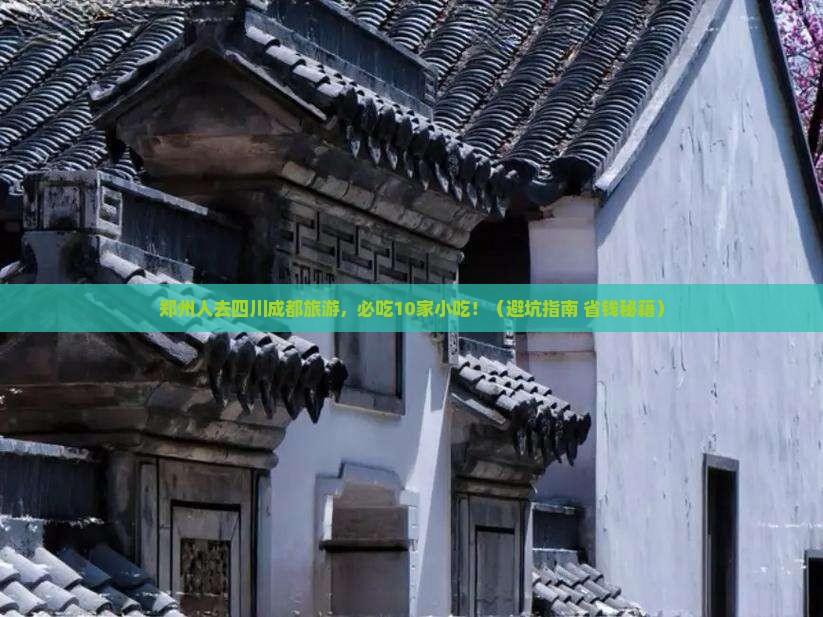 郑州到四川成都旅游小吃
