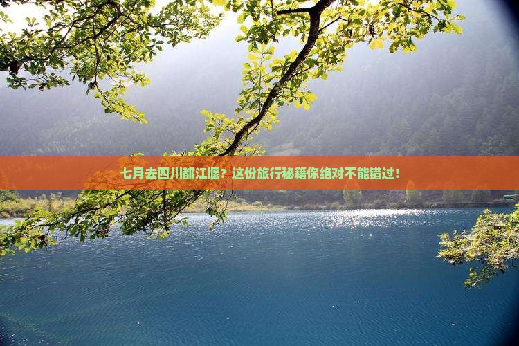 七月去四川都江堰旅行社
