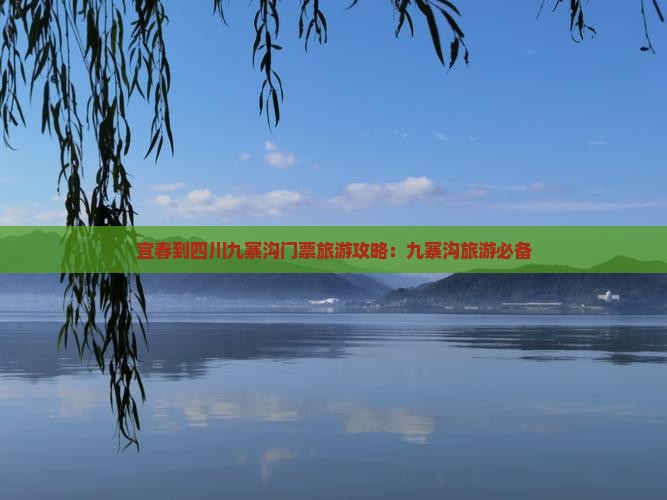 宜春到四川九寨沟门票