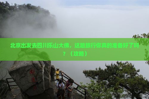 北京去四川乐山大佛个人游