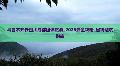 乌鲁木齐去四川成都团体旅游