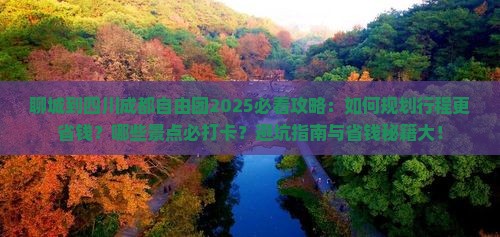 聊城到四川成都自由团