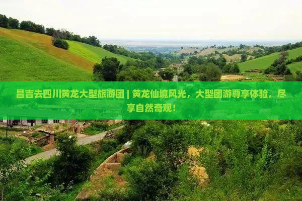 昌吉去四川黄龙大型旅游团