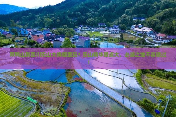 双鸭山到四川乐山大佛哪里玩