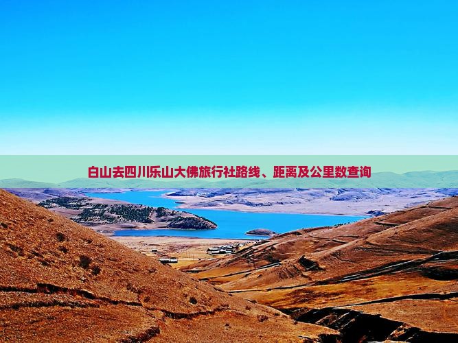 白山去四川乐山大佛旅行社