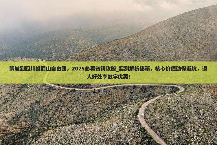 聊城到四川峨眉山自由团