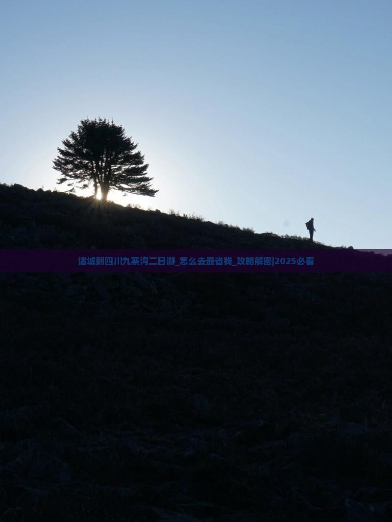 诸城到四川九寨沟二日游