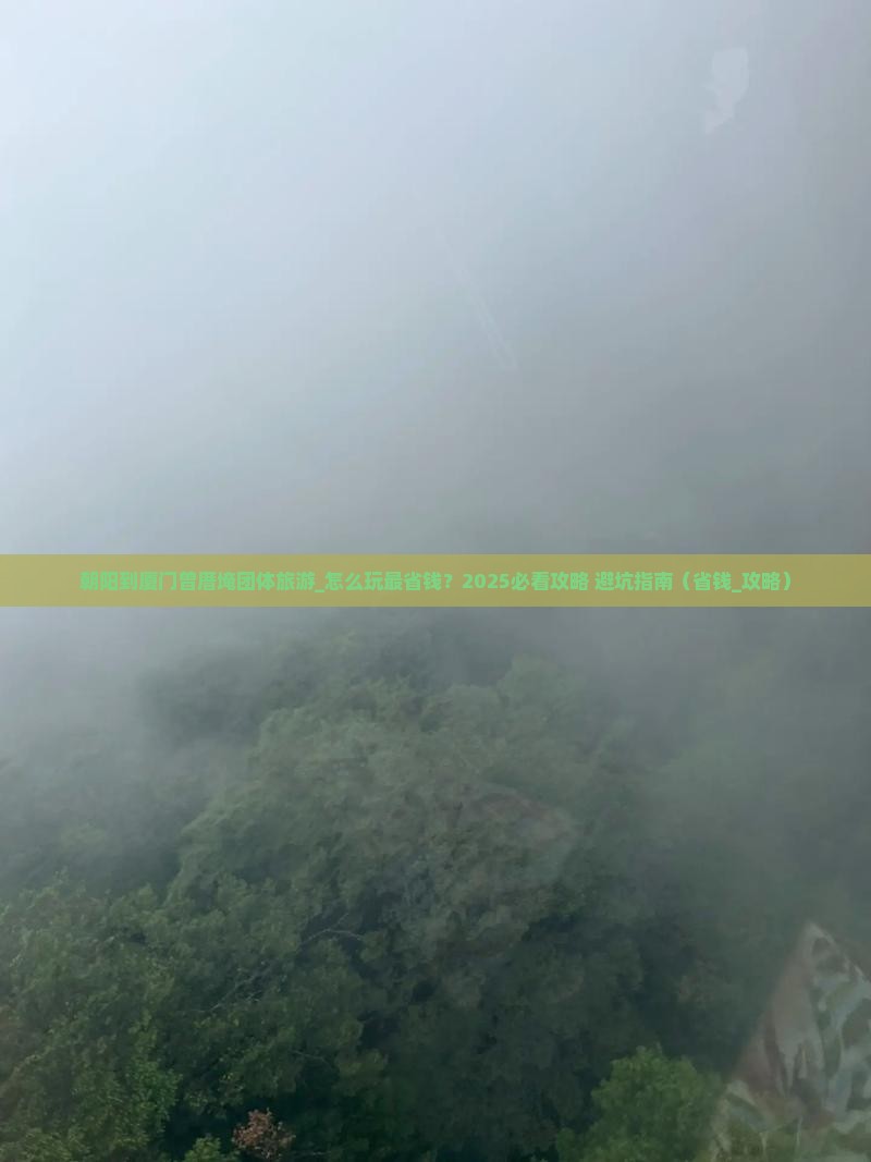 朝阳到厦门曾厝埯团体旅游