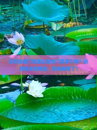 宜宾去厦门胡里山炮台门票