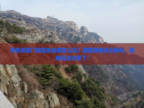 百色到厦门毓园自由团
