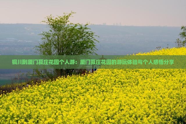 铜川到厦门菽庄花园个人游