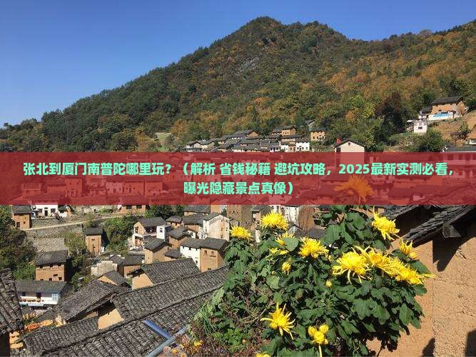 张北到厦门南普陀哪里玩