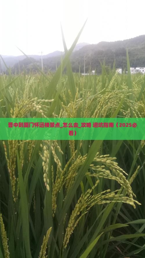 晋中到厦门怀远楼景点
