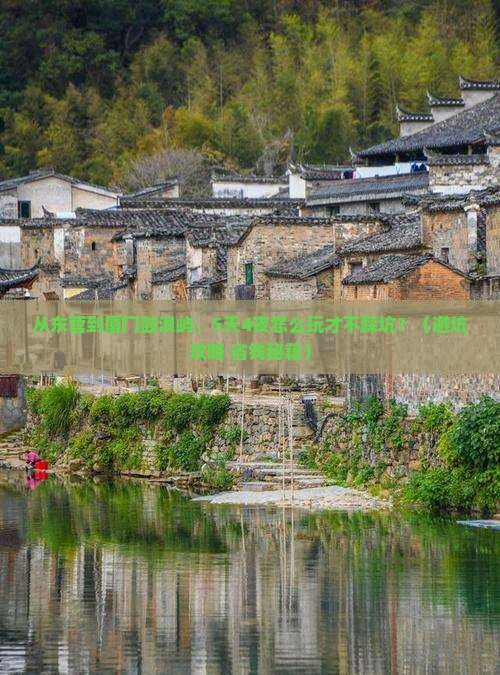 东营到厦门鼓浪屿旅游