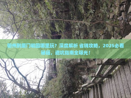 衢州到厦门毓园哪里玩