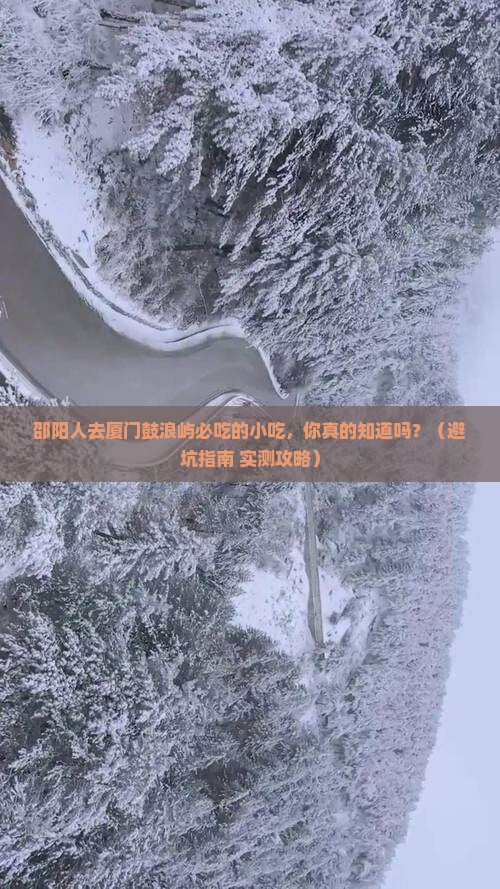 邵阳去厦门鼓浪屿旅游小吃