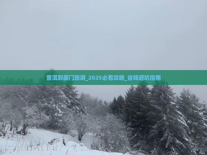 普洱到厦门旅游
