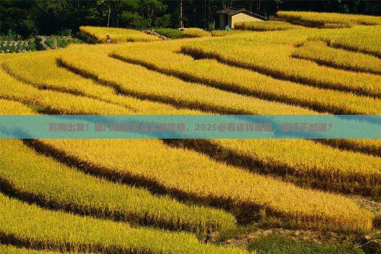 黔南到厦门毓园景点