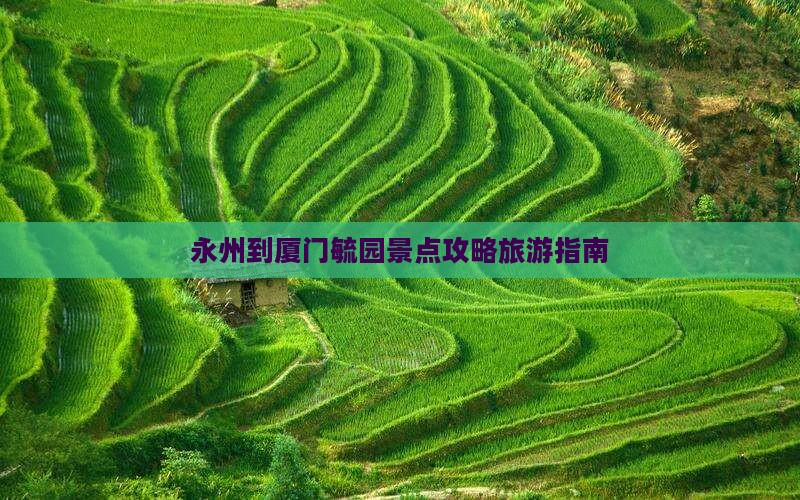 永州到厦门毓园景点