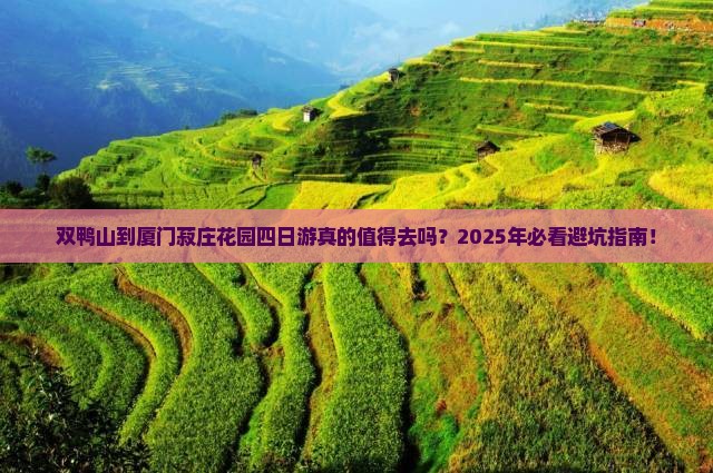 双鸭山到厦门菽庄花园四日游