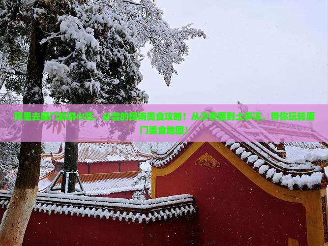 阿里去厦门旅游小吃