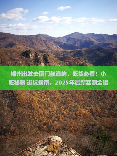 郴州到厦门鼓浪屿旅游小吃