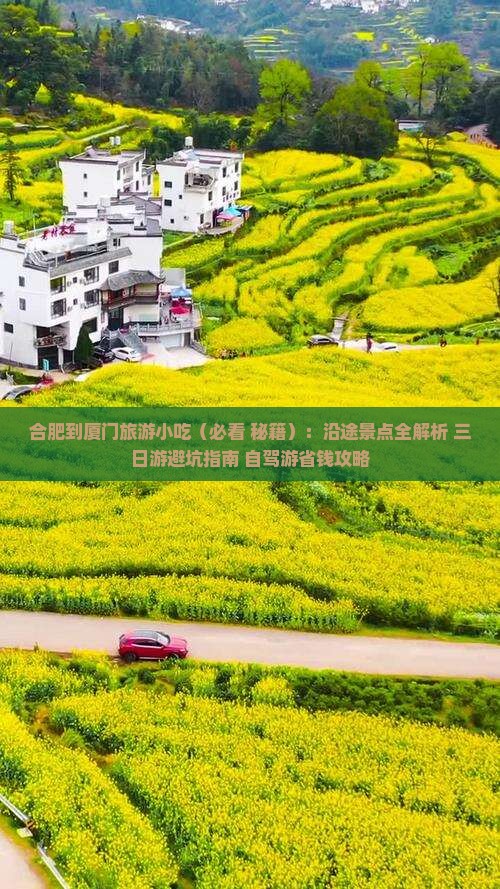 合肥到厦门旅游小吃