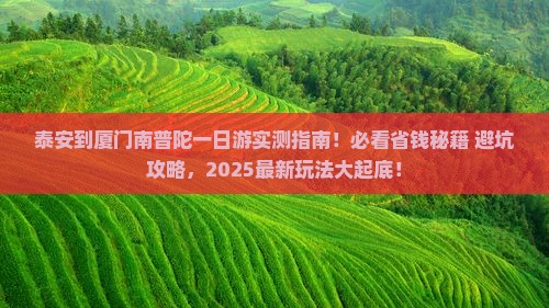 泰安到厦门南普陀一日