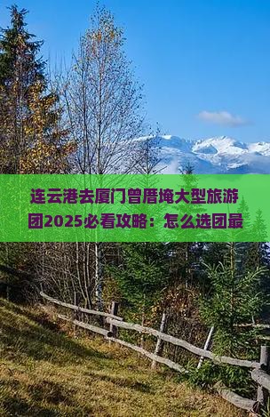 连云港去厦门曾厝埯大型旅游团