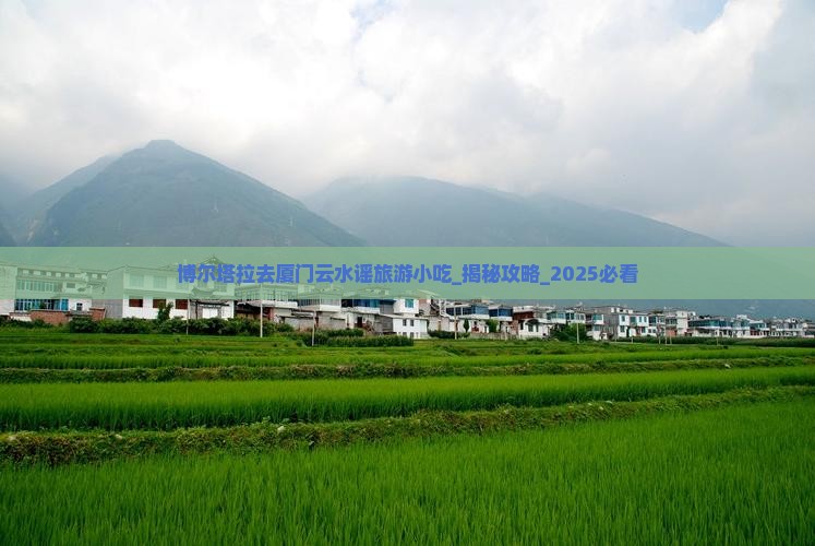博尔塔拉去厦门云水谣旅游小吃