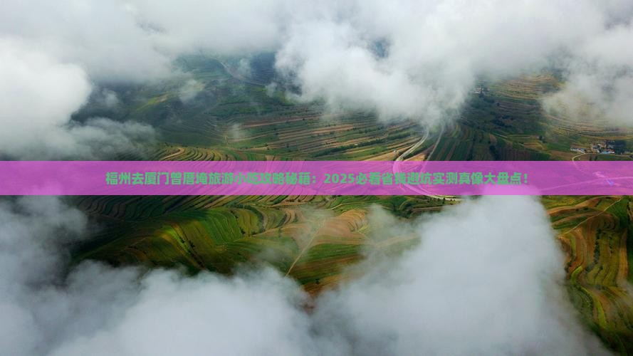 福州去厦门曾厝埯旅游小吃