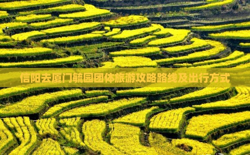 信阳去厦门毓园团体旅游