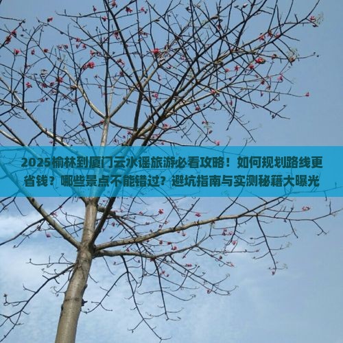 榆林到厦门云水谣旅游