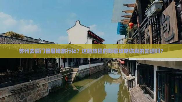 苏州去厦门曾厝埯旅行社